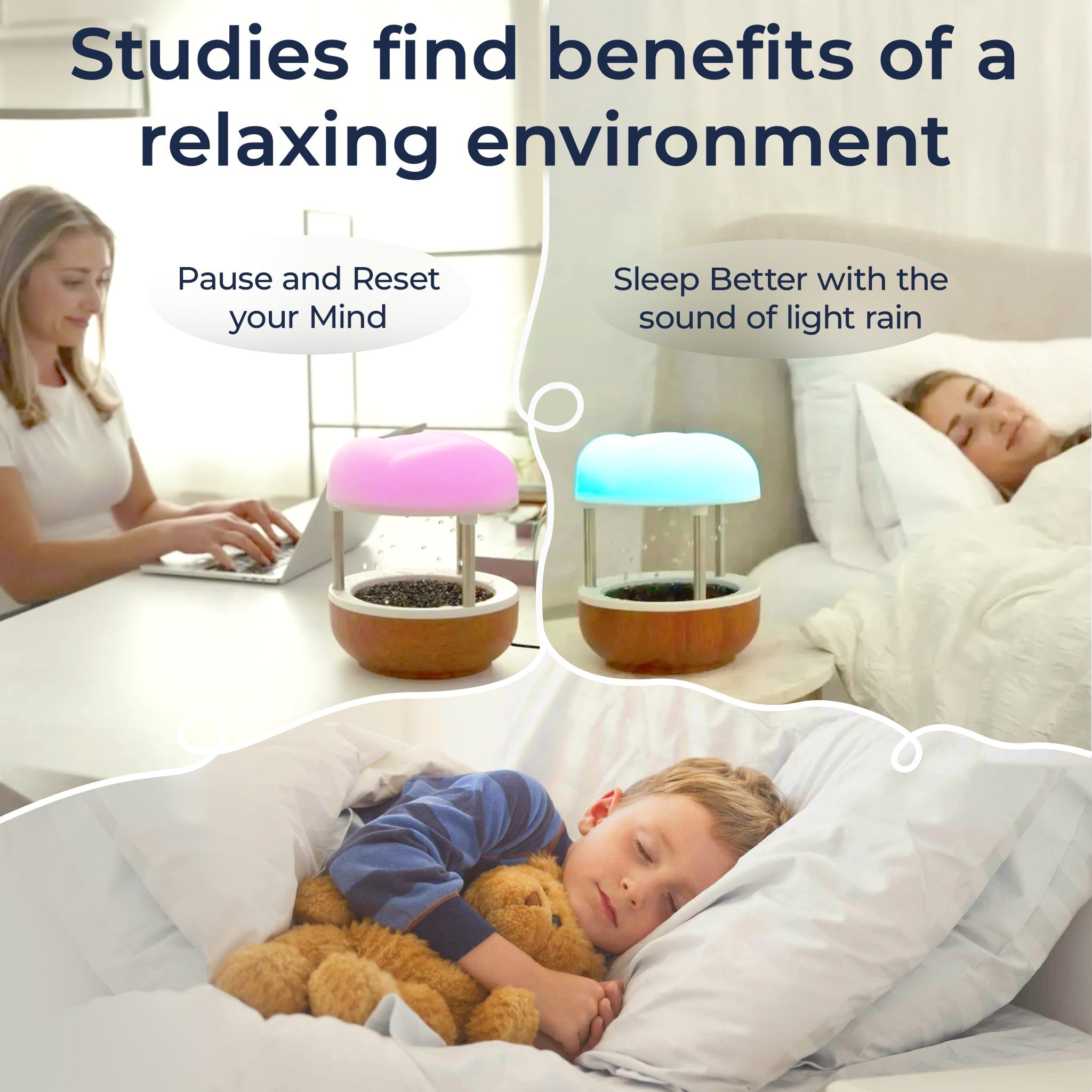 Calming Mist – Tabletop Water Fountain