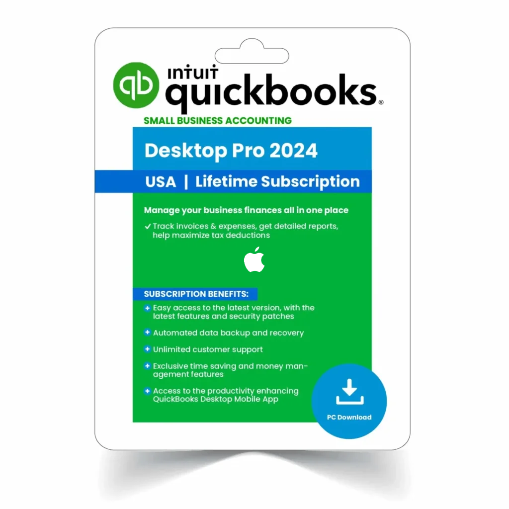QuickBooks Desktop Pro Mac 2024 Lifetime License
