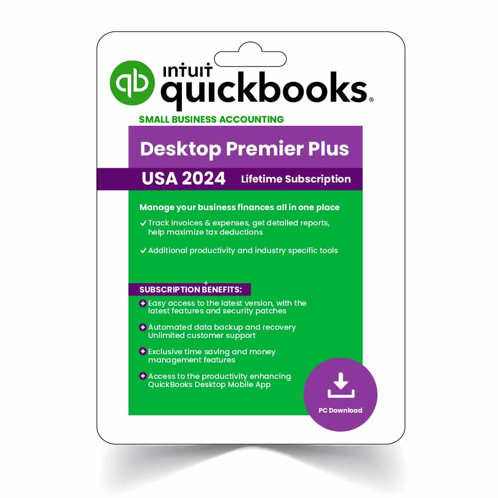 QuickBooks Desktop Premier 2024 Lifetime License